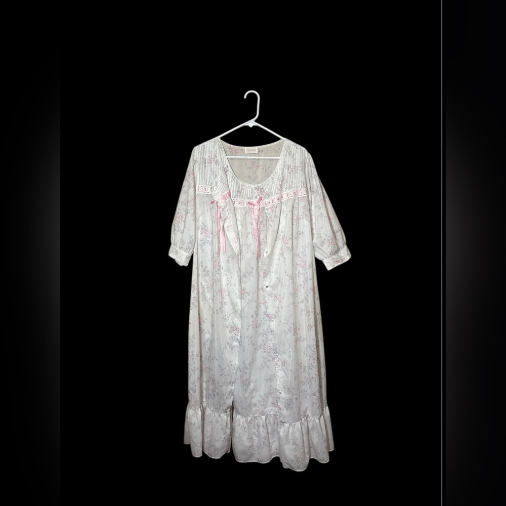 VINTAGE Barbizon Nightgown 2-piece set ,size M